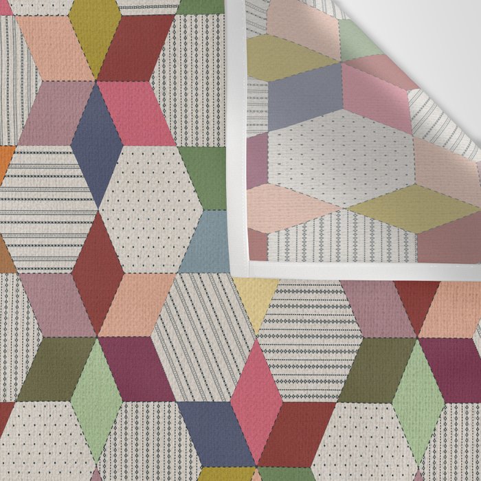 Colorblock Star Wall Tapestry Gallery Image 3