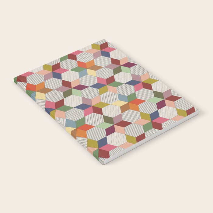 Colorblock Star Notebook Gallery Image 1