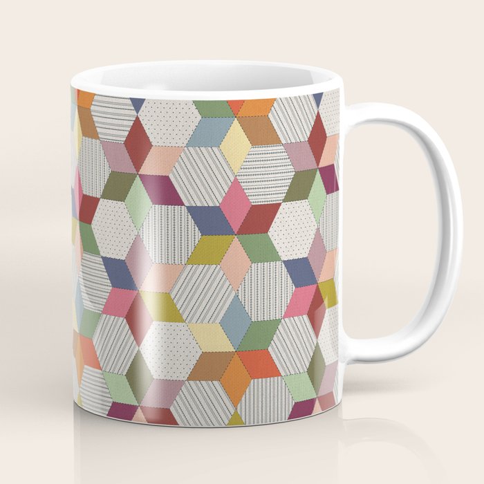 Colorblock Star Coffee Mug Gallery Image 1