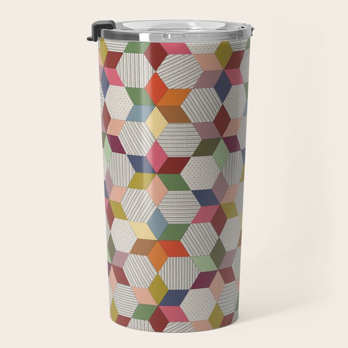 Colorblock Star Travel Mug Gallery Image 3