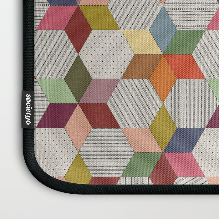 Colorblock Star Laptop Sleeve Gallery Image 3
