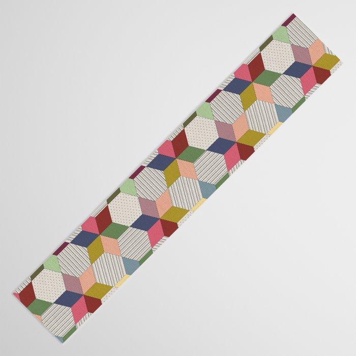 Colorblock Star Table Runner Gallery Image 3