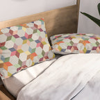 Colorblock Star Pillow Sham Gallery Image 2