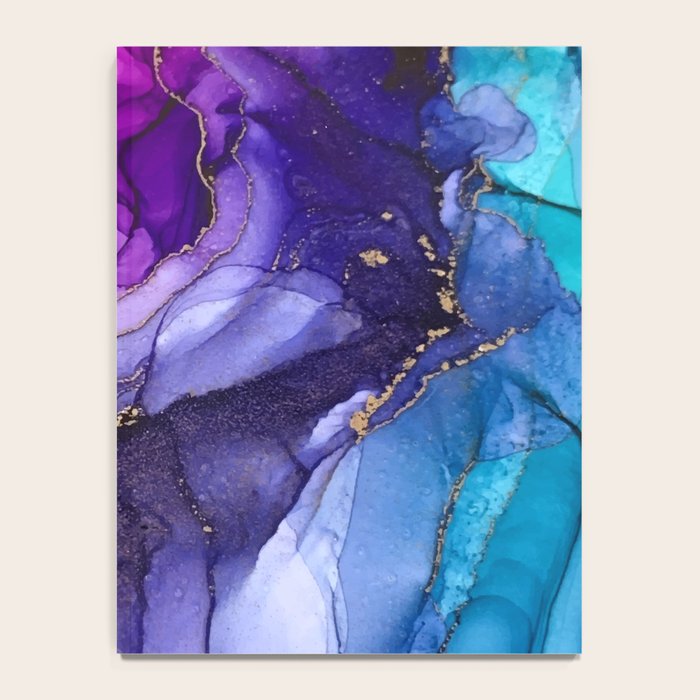 Abstract Vibrant Rainbow Ombre Notebook Gallery Image 4