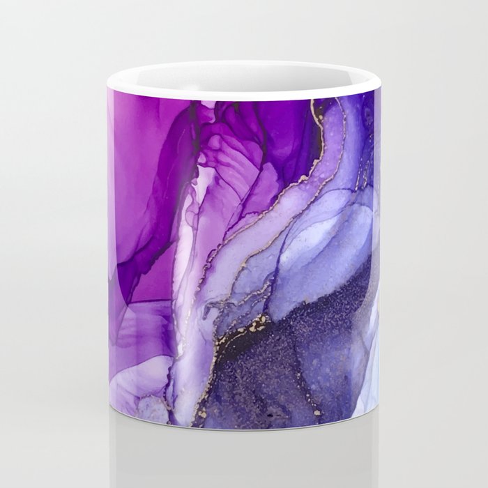 Abstract Vibrant Rainbow Ombre Coffee Mug Gallery Image 4