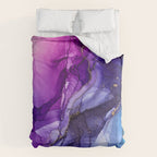 Abstract Vibrant Rainbow Ombre Comforter Gallery Image 6