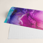 Abstract Vibrant Rainbow Ombre Wrapping Paper Gallery Image 2