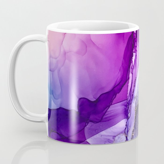Abstract Vibrant Rainbow Ombre Coffee Mug Gallery Image 3