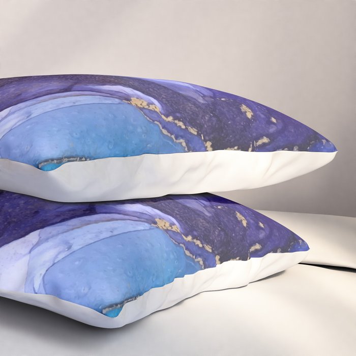 Abstract Vibrant Rainbow Ombre Pillow Sham Gallery Image 3