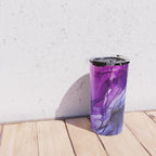 Abstract Vibrant Rainbow Ombre Travel Mug Gallery Image 4