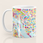 Washington DC Street Map Coffee Mug Gallery Image 3