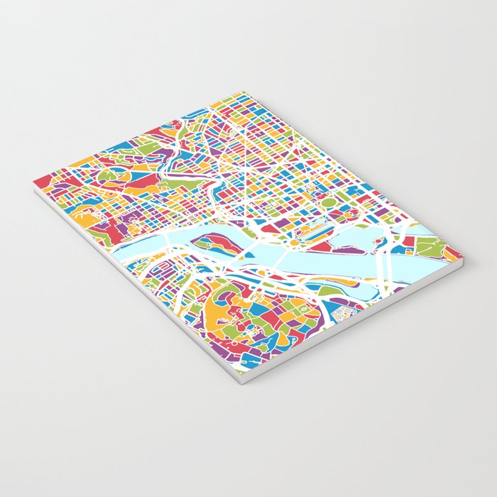 Washington DC Street Map Notebook Gallery Image 3