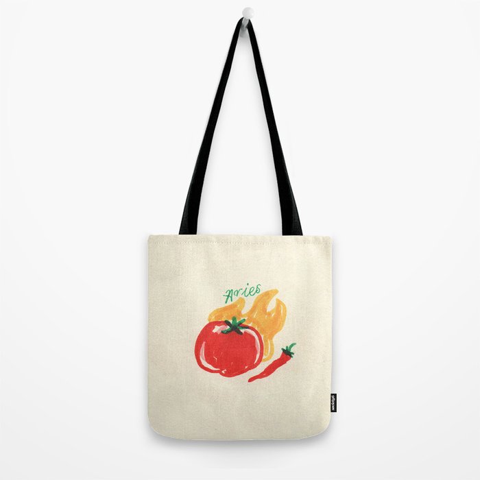 aries tomato Tote Bag Gallery Image 2