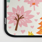 Whimsical Pattern Houses, Trees, and Animals in a Charming Design for Kids Laptop Sleeve Gallery Image 3