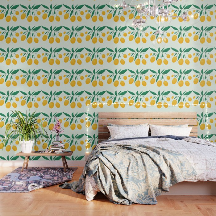Lemons Branches Wallpaper Gallery Image 3