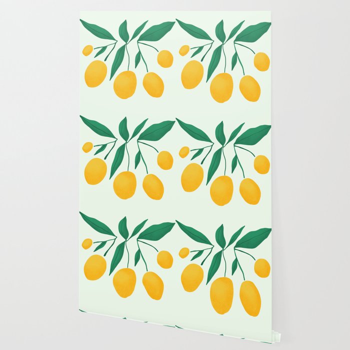 Lemons Branches Wallpaper Gallery Image 2