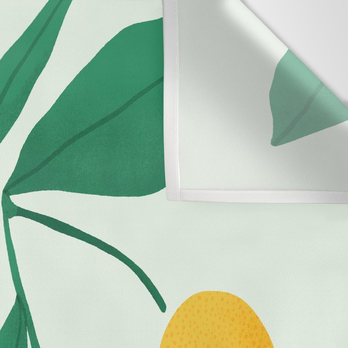 Lemons Branches Wall Tapestry Gallery Image 3