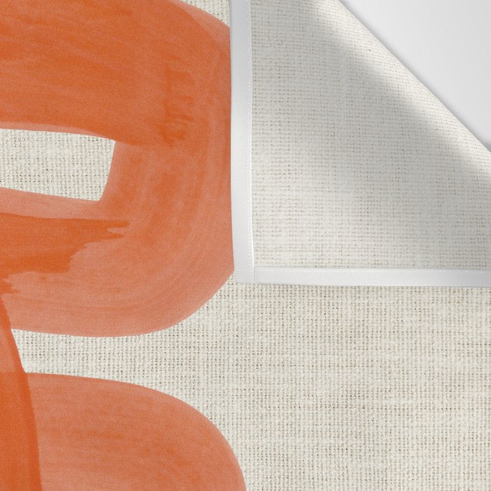 Orange Suave Wall Tapestry Gallery Image 3