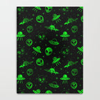 Aliens and UFOs Pattern Notebook Gallery Image 4