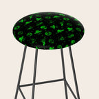 Aliens and UFOs Pattern Stool Gallery Image 2