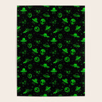 Aliens and UFOs Pattern Poster Gallery Image 4