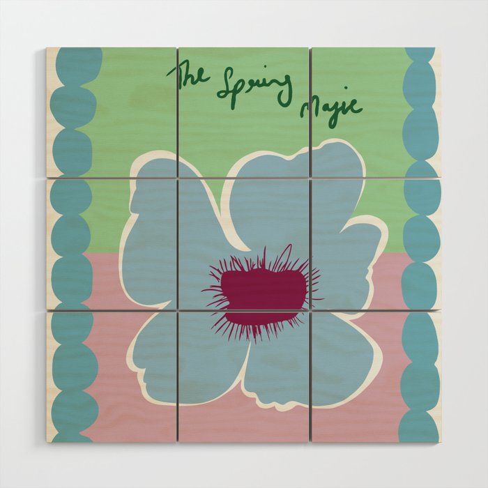 The Spring Magic Wood Wall Art Gallery Image 1