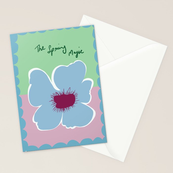 The Spring Magic Stationery Card Gallery Image 2