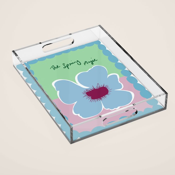 The Spring Magic Acrylic Tray Gallery Image 1