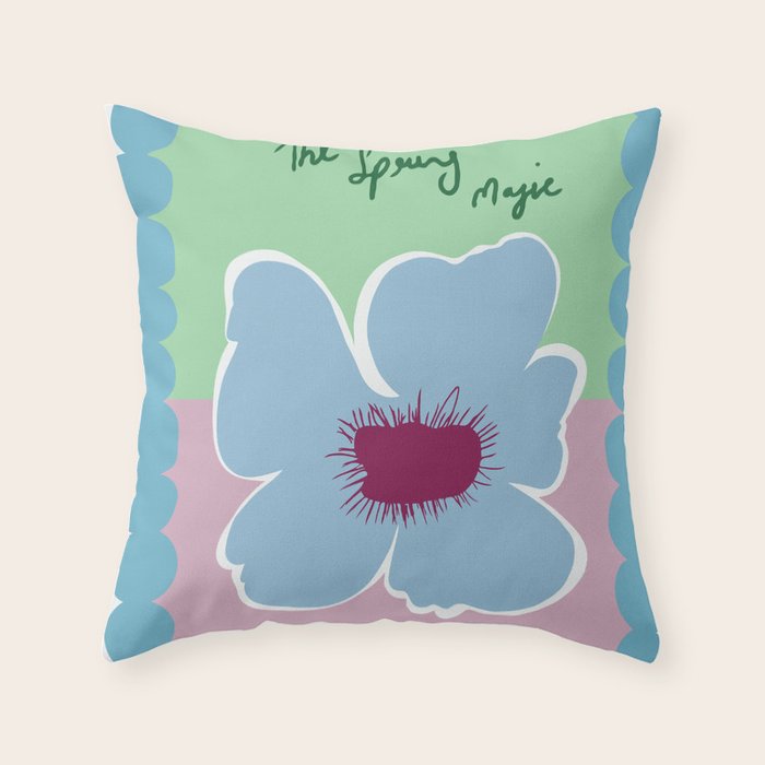 The Spring Magic Throw Pillow Gallery Image 1