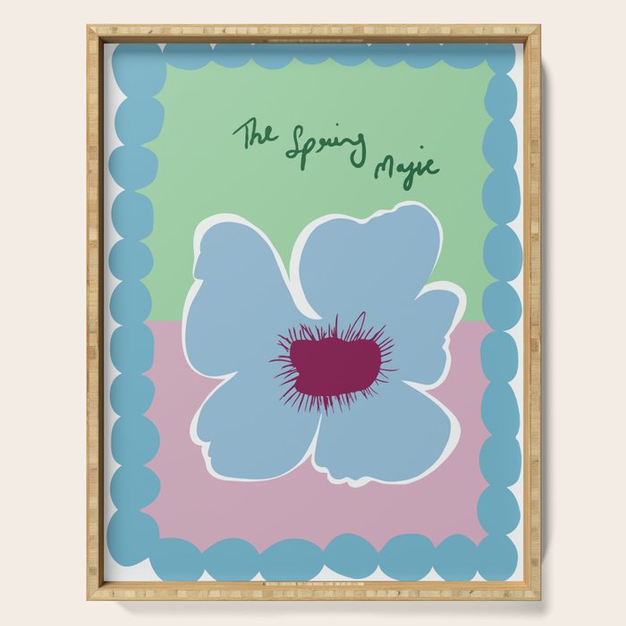 The Spring Magic Serving Tray Gallery Image 1