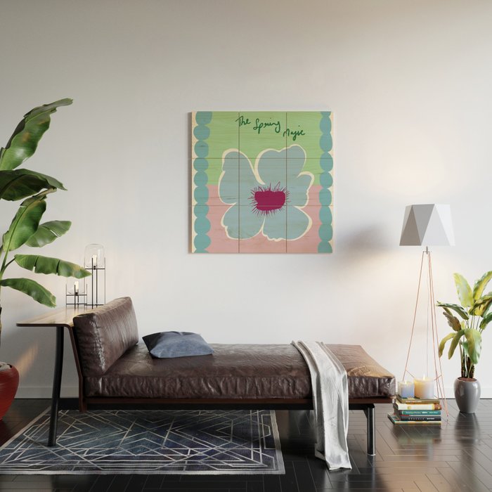 The Spring Magic Wood Wall Art Gallery Image 2