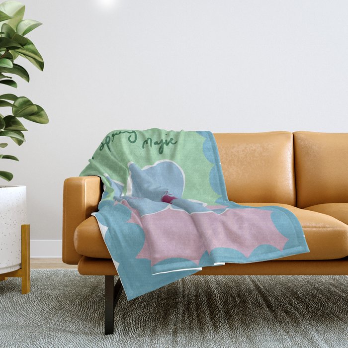 The Spring Magic Throw Blanket Gallery Image 1