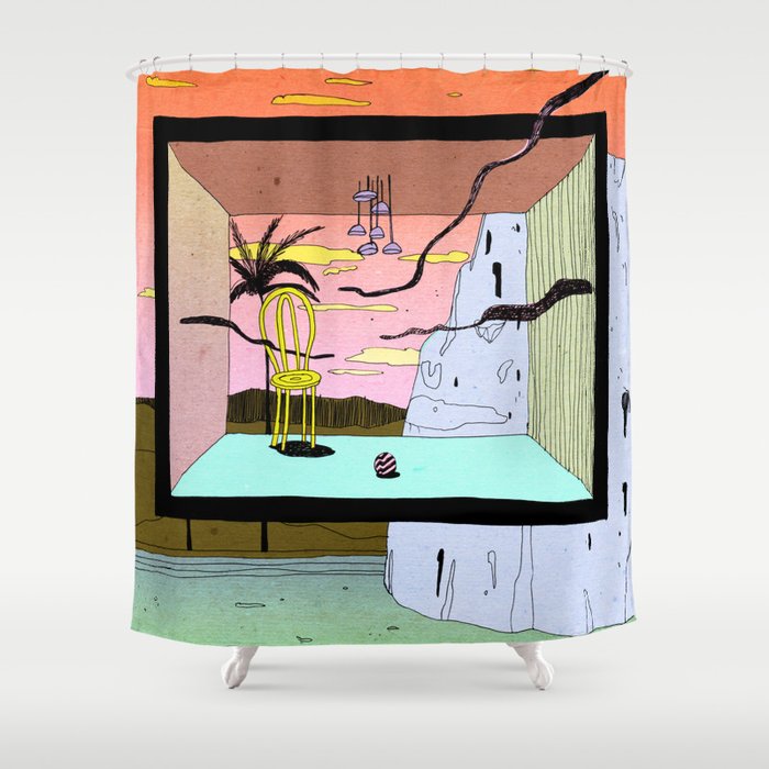 LEIF Shower Curtain Gallery Image 1