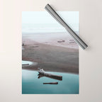 The Lost Summer - Ocean Beach Landscape Wrapping Paper Gallery Image 1