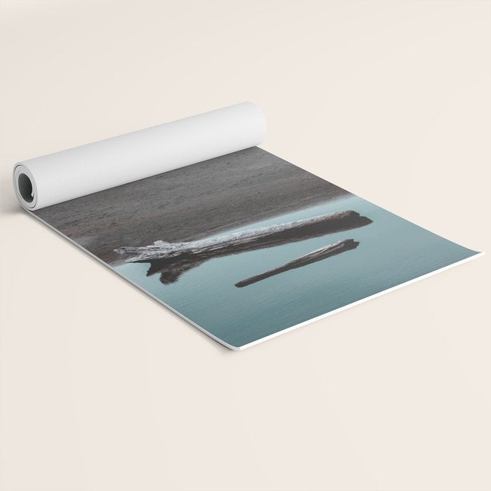 The Lost Summer - Ocean Beach Landscape Yoga Mat Gallery Image 2