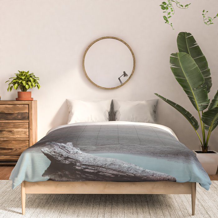 The Lost Summer - Ocean Beach Landscape Comforter Gallery Image 3
