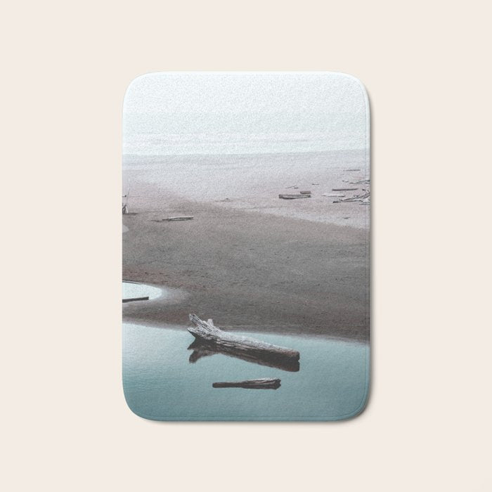 The Lost Summer - Ocean Beach Landscape Bath Mat Gallery Image 1