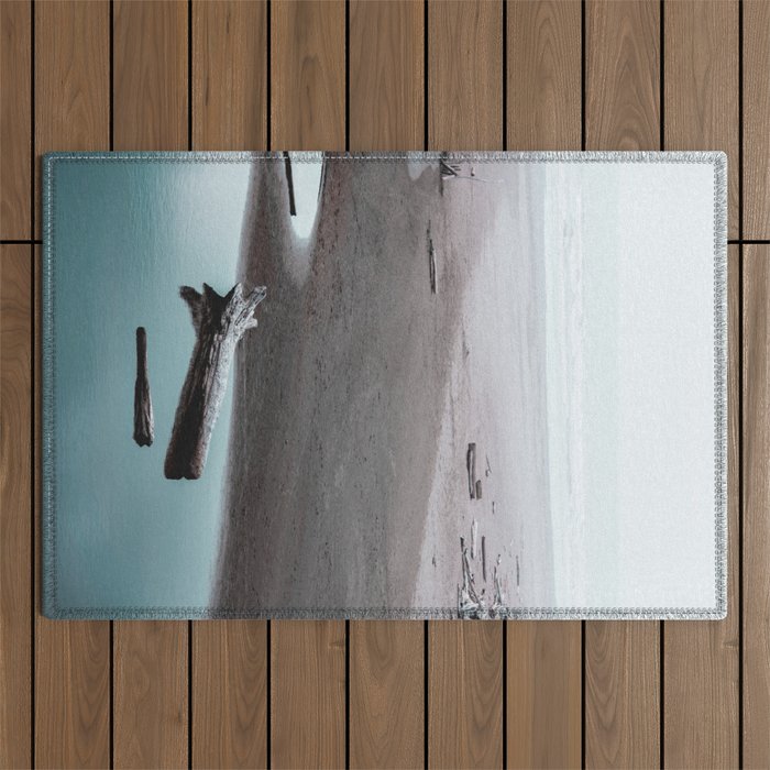 The Lost Summer - Ocean Beach Landscape Outdoor Rug Gallery Image 1
