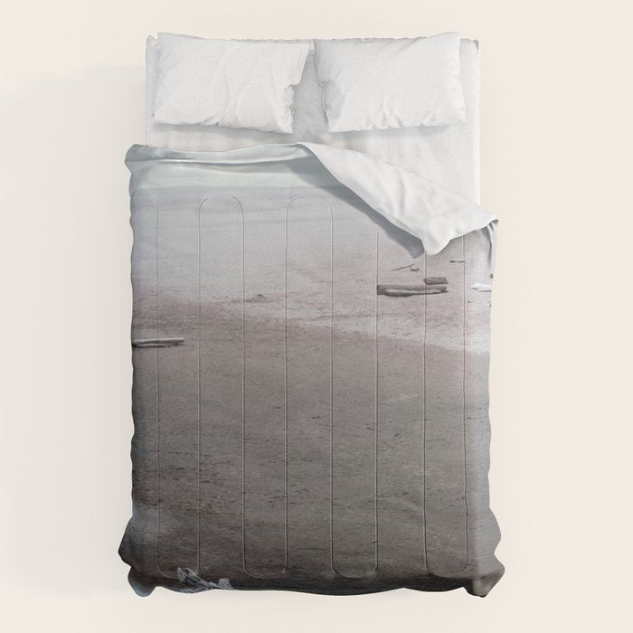 The Lost Summer - Ocean Beach Landscape Comforter Gallery Image 1