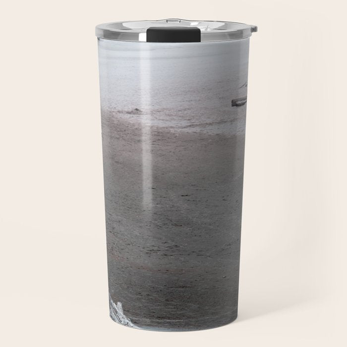 The Lost Summer - Ocean Beach Landscape Travel Mug Gallery Image 1