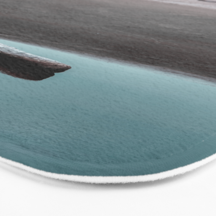 The Lost Summer - Ocean Beach Landscape Bath Mat Gallery Image 3