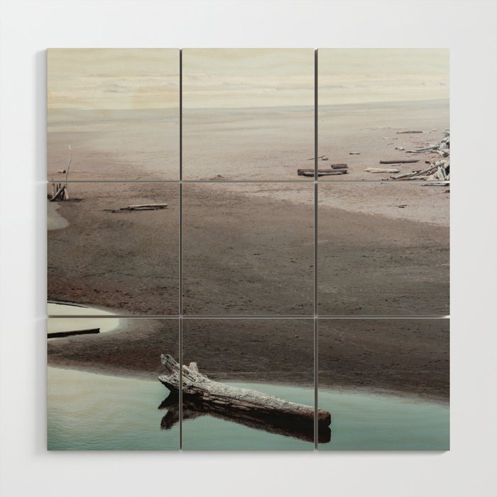 The Lost Summer - Ocean Beach Landscape Wood Wall Art Gallery Image 1