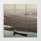 The Lost Summer - Ocean Beach Landscape Wood Wall Art Gallery Image 1