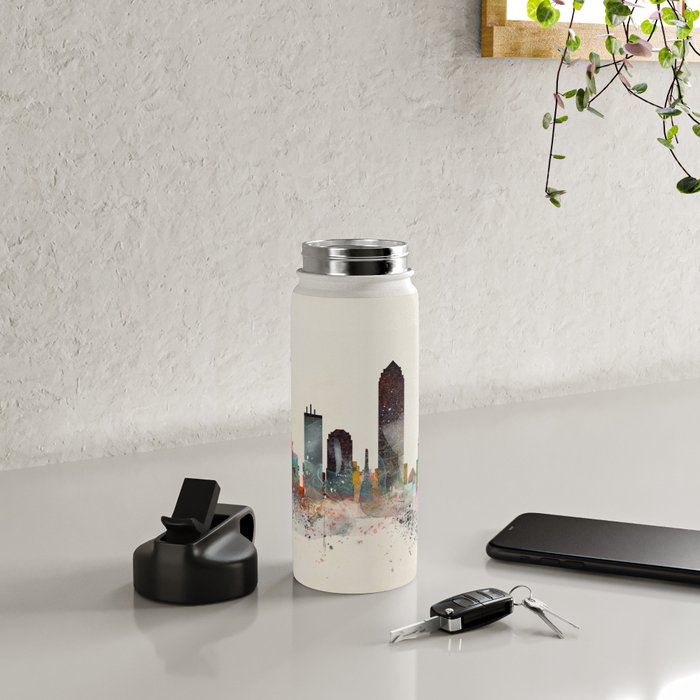indianapolis indiana skyline Water Bottle Gallery Image 5