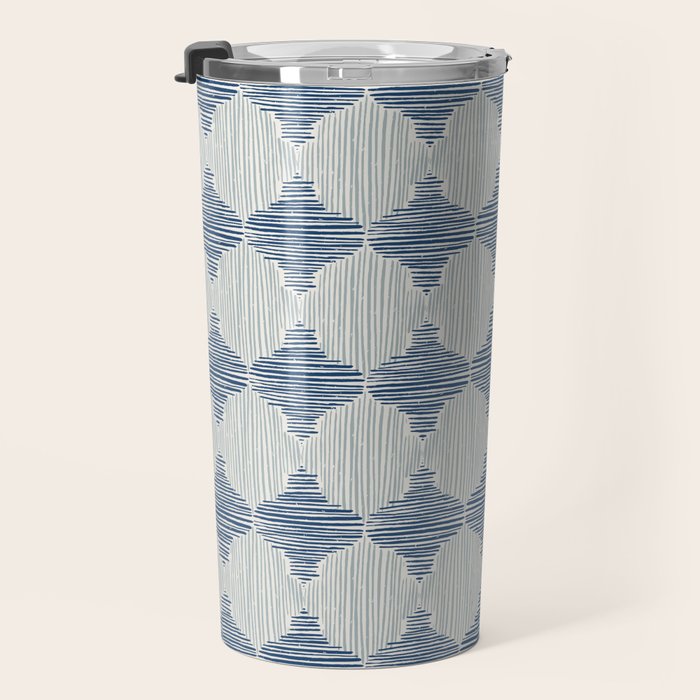 Striped Moroccan Textile Travel Mug Gallery Image 3