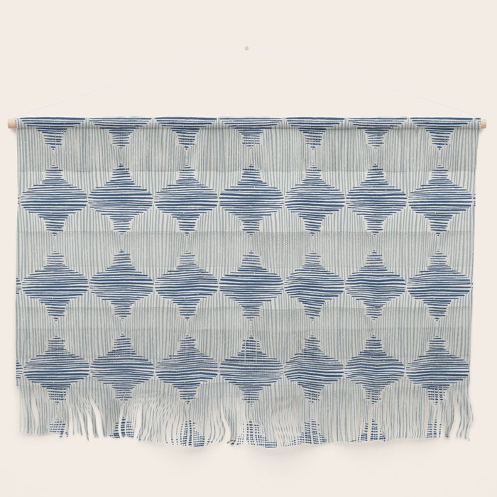Striped Moroccan Textile Wall Hanging Gallery Image 1