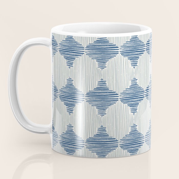 Striped Moroccan Textile Coffee Mug Gallery Image 3