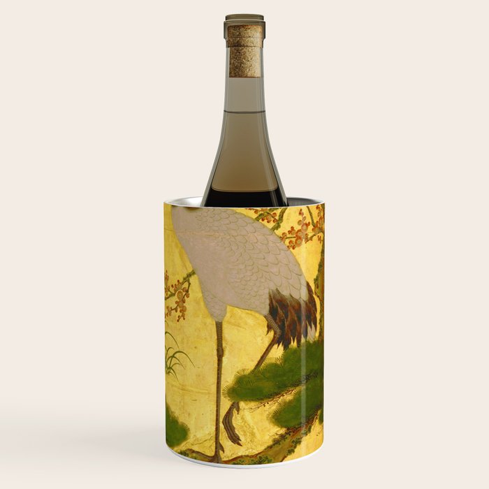 16th Century Japanese Birds & Flowers Wine Chiller Gallery Image 2