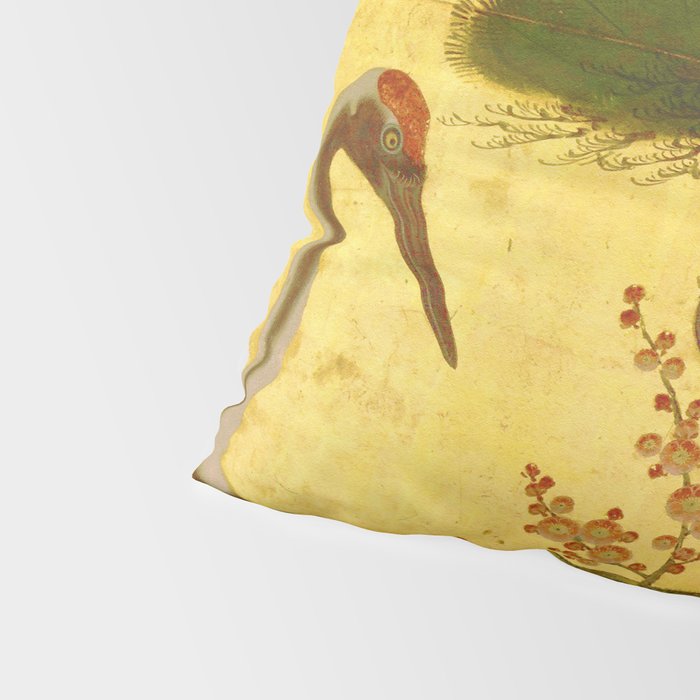 16th Century Japanese Birds & Flowers Pillow Sham Gallery Image 4