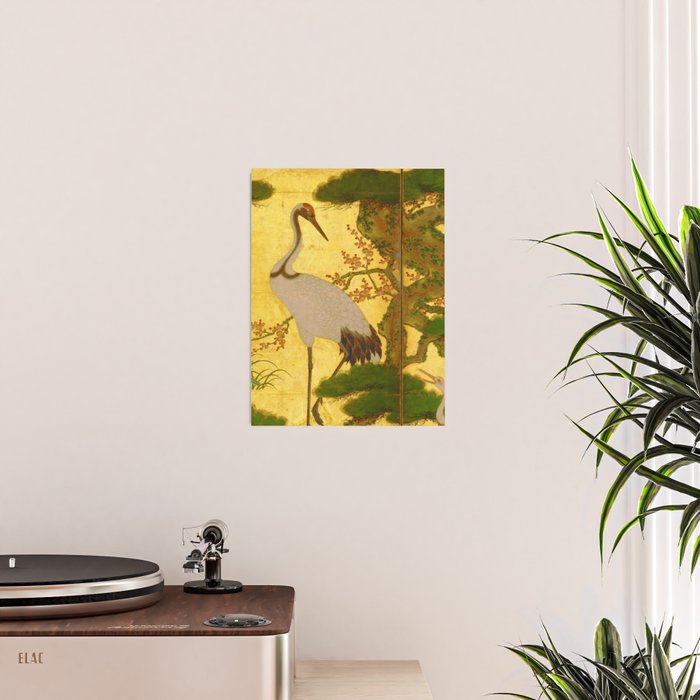 16th Century Japanese Birds & Flowers Poster Gallery Image 2